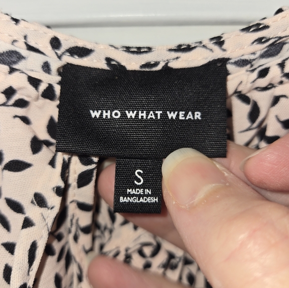 Who What Wear Women's S Puff Sleeve Midi Dress - Picture 8 of 13